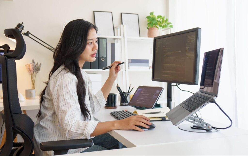 ノートPC+モニター